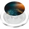 Underwater Ocean Abyss with Lights and Sun Rays PopSockets PopGrip for MagSafe