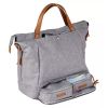 Bababing Erin Changing Backpack Tote and Shoulder Bag Grey Marl