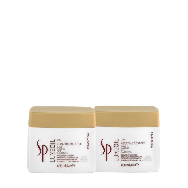 Wella 2x SP System Professional Care Luxe Oil Keratin Restore Mask 400 Ml