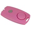 Personal Attack Safety Security Alarm Key Chain Flashlight, Belt Clip Pink Mini