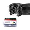 Charcoal Floss Picks Dental Floss Picks with 4 Travel Handy Cases 240 Count Flossers