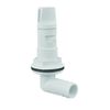 Attwood 4125-7 Adjustable Polypropylene Livewell Pump or Livewell Aerator Spray Head for 3/4-inch Hose