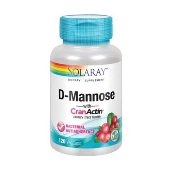 D-Mannose with CranActin 120 Veg Caps 1000 mg