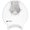 San Jamar Sumit Plastic Single Roll Jumbo Tissue Dispenser, White