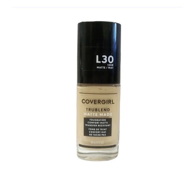 NEW Covergirl TruBlend Matte Made Foundation #L30 Golden Ivory