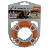 Stihl trimmer line, around 2.4 mm x 15.2m.