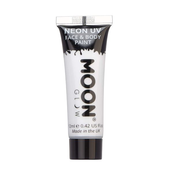 Moon Glow - 12ml Neon UV Face & Body Paint - White