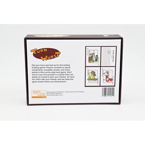 Turn for The Wurst - A Hotdog Building Card Game