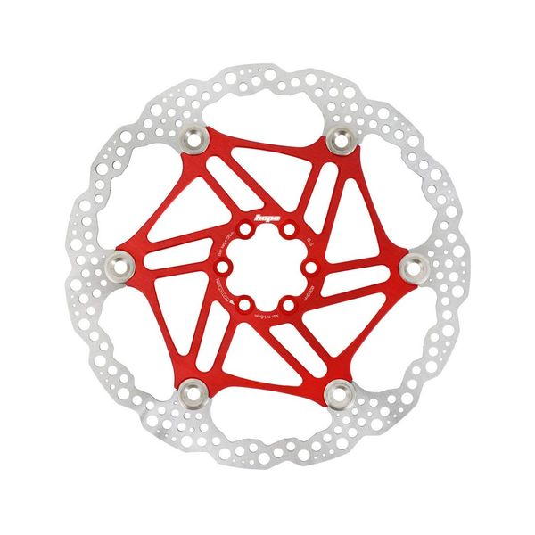 Hope Floating Disc Rotor 220mm 6 Bolt - Red