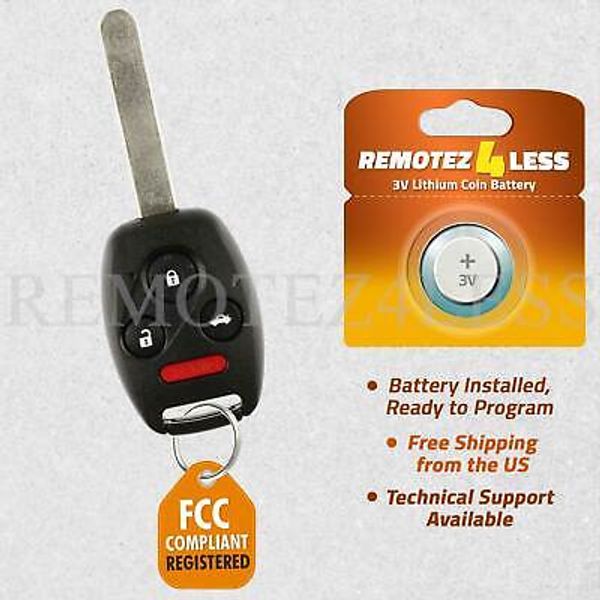 For 2009 - 2015 Honda Pilot EX Remote Head Key 4B Hatch - KR55WK49308