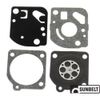 B1GND41 Fits Zama GASKET & DIAPHRAGM