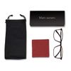 MARE AZZURO Reading Glasses Men 3.50 Stylish Readers 3.5 Strength Fashion Reader Glasses 350 for Male