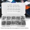 M3 Flat Head Phillips Screws Set, 340 Pieces Stainless Steel Screws Nuts Assortment Set Assortment Kit