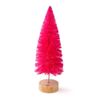 NEW!~Primitive~10" Hot Pink Bottle Brush Bristle Tree~Easter/Christmas/Spring