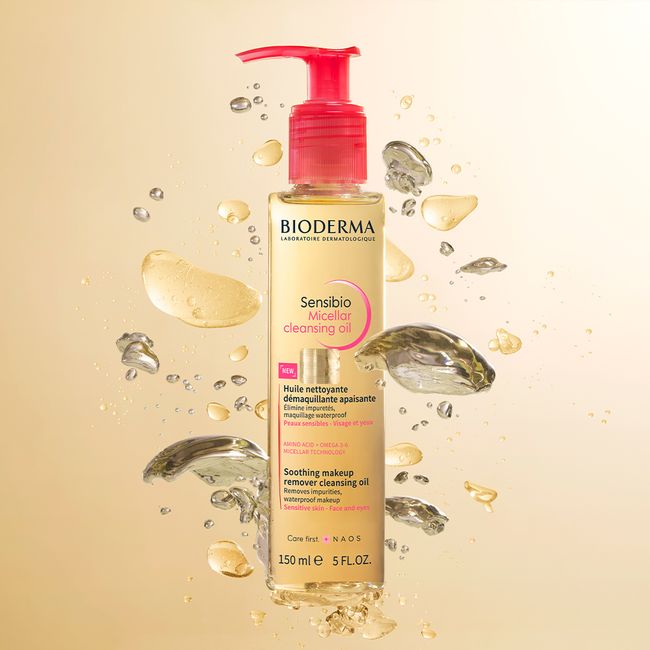 Bioderma Sensibio Micellar Cleansing Oil 150ml + (Free) Silicone Cleansing Pad + Cleansing Oil 5mlx2ea