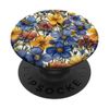 Epimedium Flower Watercolor Pattern Graphic PopSockets Standard PopGrip