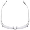 Eye Motion AZ-KF-02-1 Pollen Protection Glasses, UV Protection, Dustproof, Washable, Standard, Men's Black