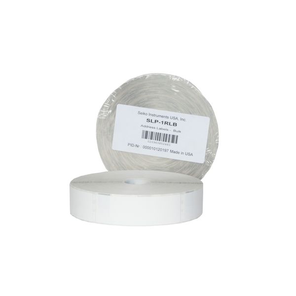 Seiko Instruments White Address Labels for Smart Label Printer 650 and 650SE (SLP-1RLB)