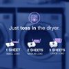Downy Sheet Infusion Lavender & Vanilla 105 Count