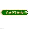 Captain Badge ideal for schools (green)