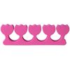 Iconikal Pedicure Foam Toe Stretcher and Separator, Pink, 36-Pack