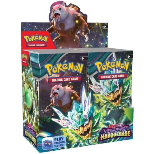 POKEMON TCG: SCARLET AND VIOLET TWILIGHT MASQUERADE BOOSTER PACK (1 PACK)