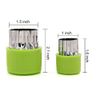 9Pcs Stainless Steel Fruit & Vegetable Cutter Set –Mini Cookie Shape Slicer Mold