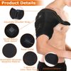 Adjustable Electric Heated Shoulder Joint Pad Wrap Brace Cold/Warm Therapy 3Mode