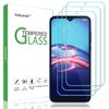 beukei (3 Pack) for Compatible Motorola Moto E (2020) Screen Protector Tempered Glass, Anti Scratch, Bubble Free