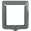 TRIXIE 4-Way Cat Flap with Tunnel, Grey, 660 g