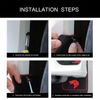 UpAuto Car Mud Flaps Screw and Clips Universal Rubber Mudguard Soft No Collision Splash Guards (2PCS, Wolf Head)