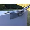 Door hinge template for 4 in hinge