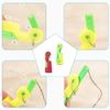 CCLKHY 2 Pieces Needle Threader, Plastic Hand Sewing Needles, DIY Threading Tool, Needle Threaders for Hand Sewing（Color Random）