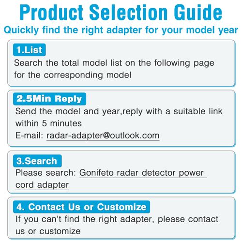 Gonifeto Radar Detector Power Cord Adapter,(3Pin Type-D) Compatible with Ford F150,Transit,Bronco,Lincoln,Connect to Torainfall Sensor,RJ11 DC3.5 Radar Detectors Charger Cable, Built-in Hidden USB