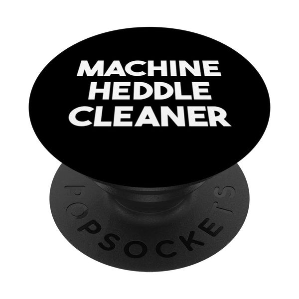 Machine Heddle Cleaner PopSockets with Replaceable PopGrip
