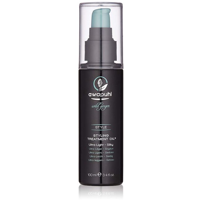 Awapuhi Wild Ginger Styling Treatment Oil, 3.4 Fl Oz