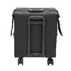 Makeup Train Case Professional Rolling Cosmetic Case with Drawers Travel Trolley