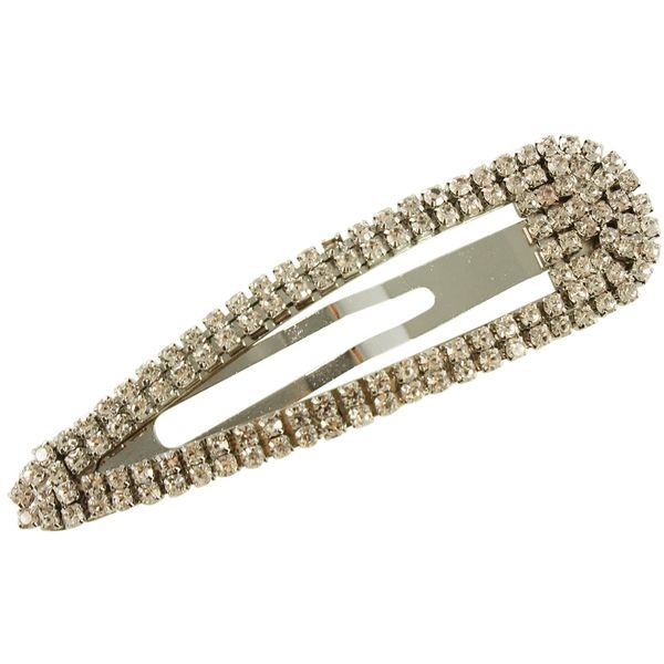 Aurora Collection Large Diamante Sleepie in Silver, size: One Size