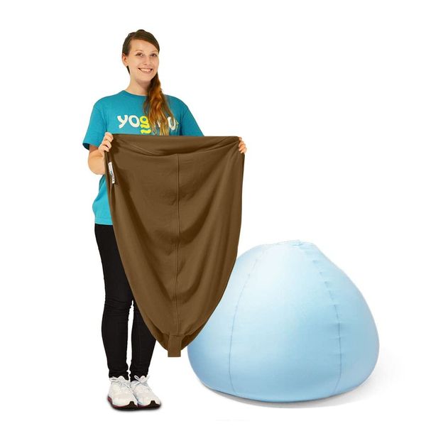 Yogibo Drop Cover for Yogibo Drop, Chocolate Brown