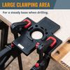 POWERTEC 71847 Concealed Hinge Jig for Cabinet Door Mounting and Installation