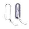 Motorcycle Chrome Mini Oval Mirrors For Harley Davidson Sportster Dyna Softail