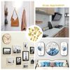 VooGenzek 44 PCS Assorted Metal Picture Hook Kit, Versatile Frame Hanging Hook Hardware with Nails, for Mirror Fixing