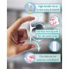 Holy Rose Dental Floss Picks Dispenser,for Clean Teeth Floss Picks Toothpick Automatic Pop-Up Organiser Case,Adults Floss Sticks,Dental Flossers 88 Count Sealed Storage,More Hygienic