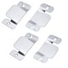 Mudder Universal Sectional Couch Bracket Sofa Interlocking Sofa Connector Bracket Couch Sectional Connectors with Screws Sectional Sofa Clips, 4 Pieces