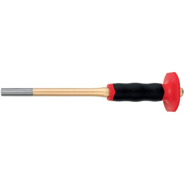 Rennsteig 451 316 0" XXL Octagonal Pin Punch with Handguard, Multicoloured, 16 x 290 mm