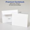 Avery Printable Note Cards with Envelopes, 4.25" x 5.5", Textured White, 50 Blank Note Cards for Inkjet Printers (03379)