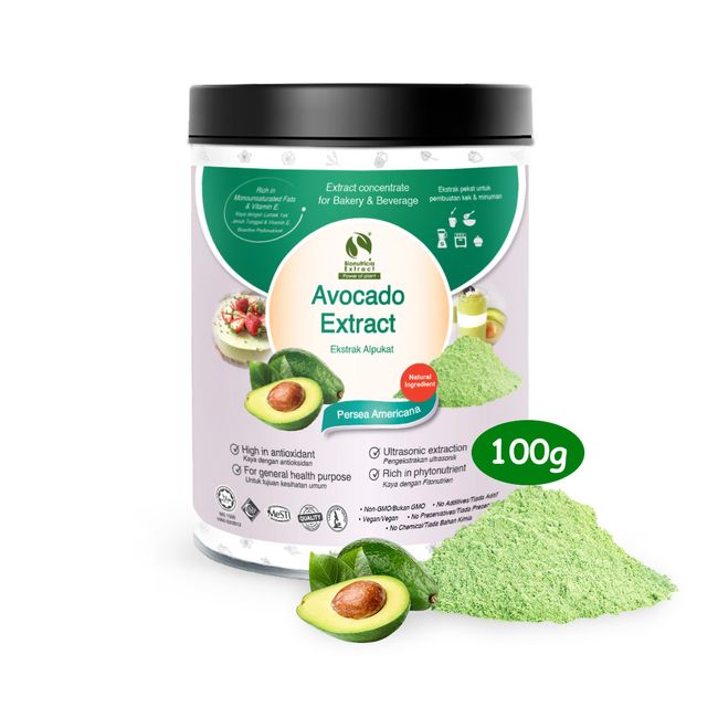 2x Avocado Extract Powder, Rich Vitamin K, Maintain Bone Health of Kid