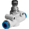 Festo 193969 GR-QS-6 One Way Flow Control Valve