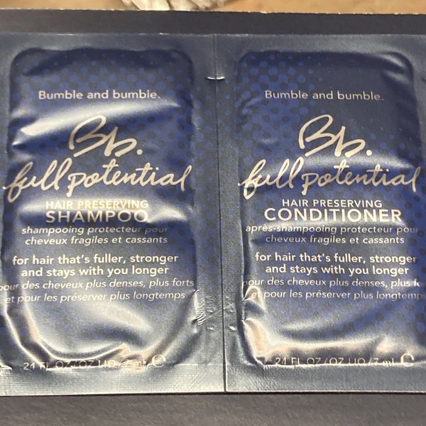 Bumble & Bumble Full Potential Hair Preserving Shampoo & Conditioner Set NEW