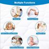 GRT Full Mattress Protector Waterproof, 100% Waterproof Quilted Fitted Mattre...